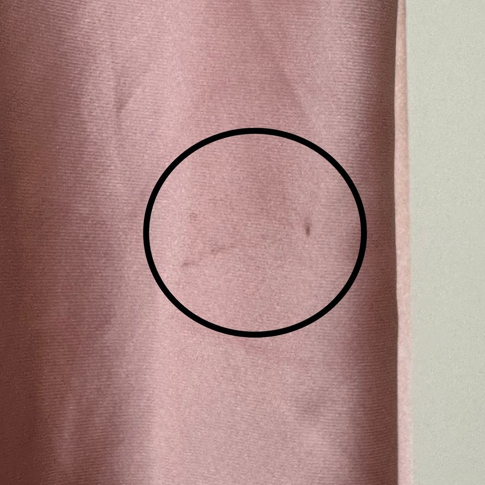 Zara Maxi Dress Womens Small Pink Satin Slip V-Neck Tie Front Open Back Evening - Picture 7 of 13